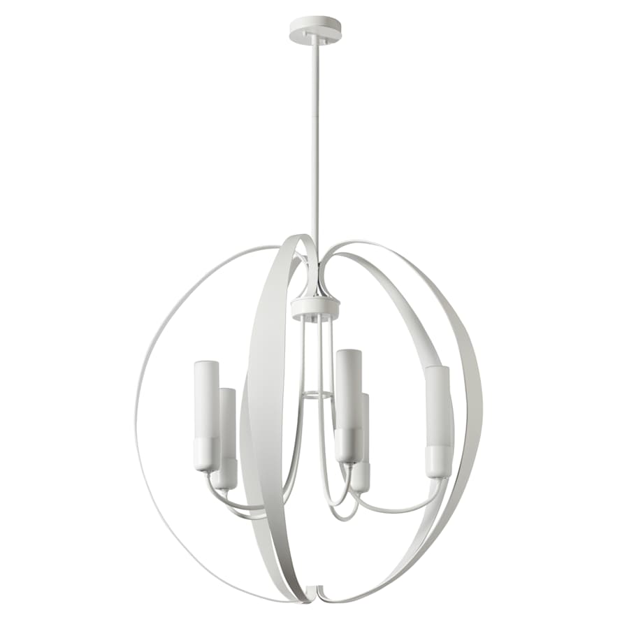 Hubbardton Forge Pomme 5 Light 30" Wide Outdoor Pillar Candle Pendant