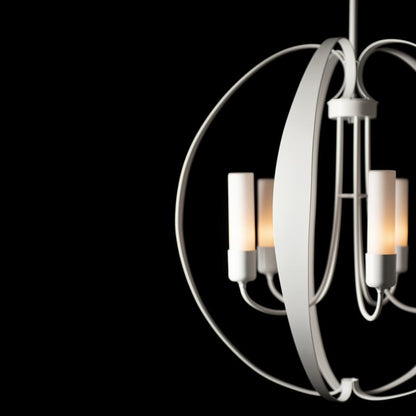 Hubbardton Forge Pomme 5 Light 30" Wide Outdoor Pillar Candle Pendant