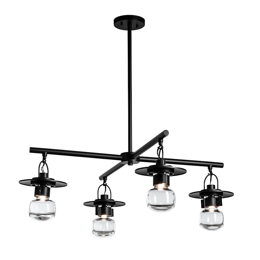 Hubbardton Forge Mason 4 Light 34" Wide Outdoor Chandelier