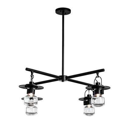 Hubbardton Forge Mason 4 Light 34" Wide Outdoor Chandelier