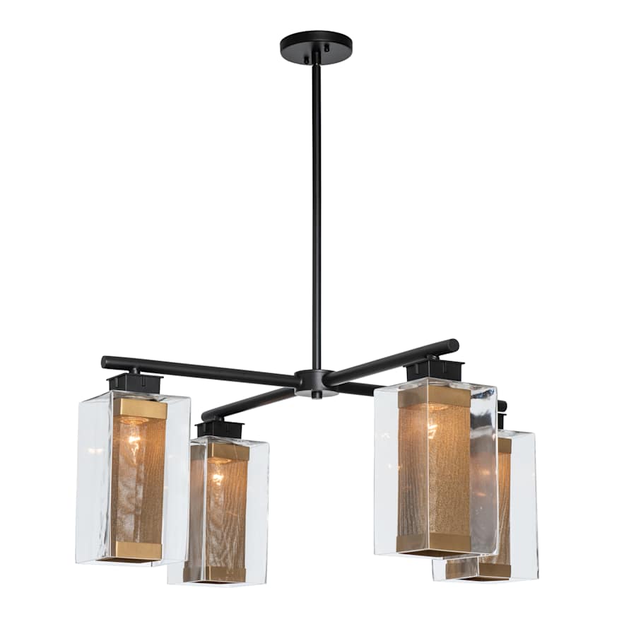 Hubbardton Forge Polaris 4 Light 32" Wide Outdoor Chandelier