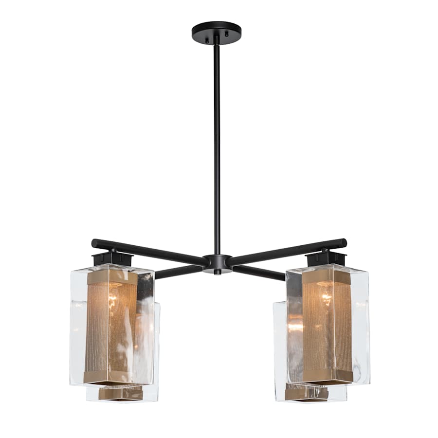 Hubbardton Forge Polaris 4 Light 32" Wide Outdoor Chandelier