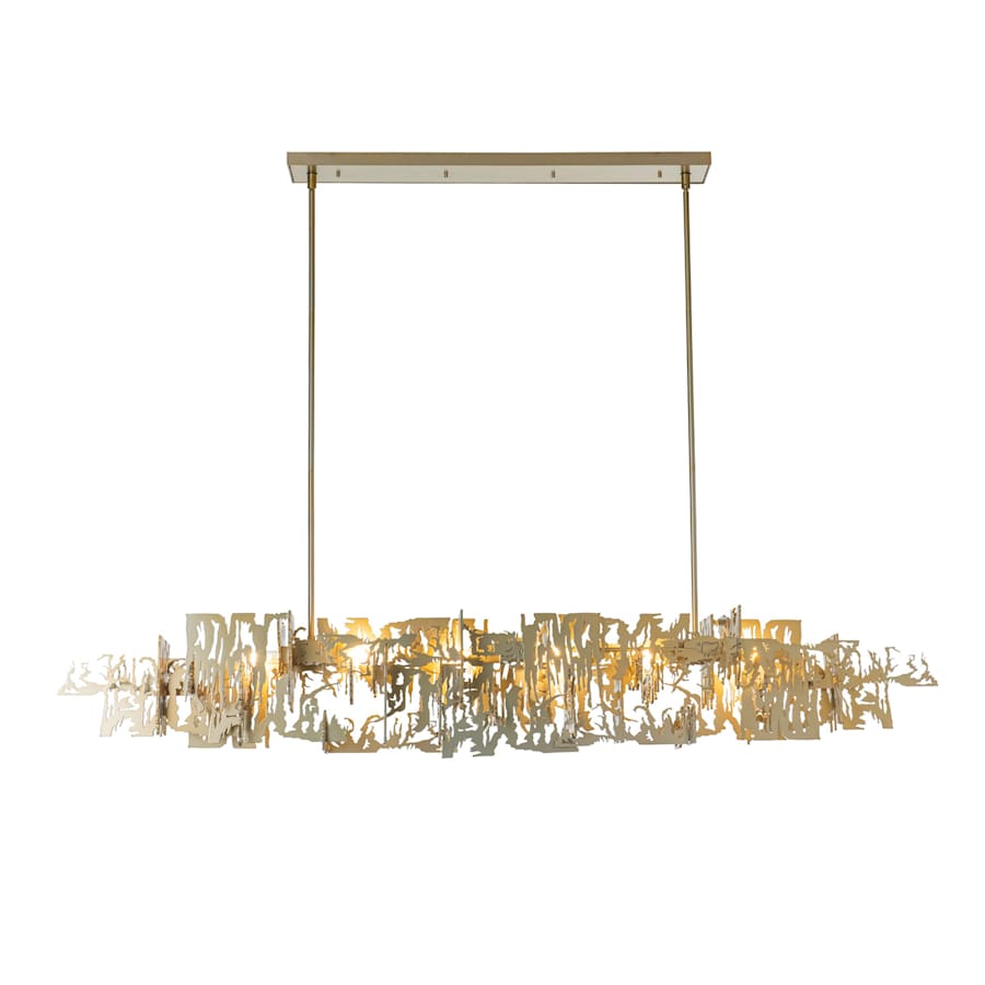 Hubbardton Forge Brutus 6 Light 63" Wide Linear Pendant