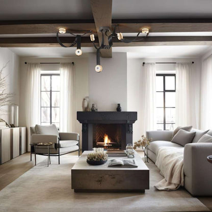 Hubbardton Forge SNAPS 58" Wide Pendant