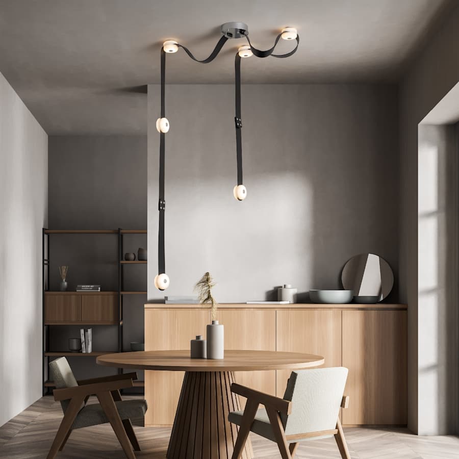 Hubbardton Forge SNAPS 58" Wide Pendant