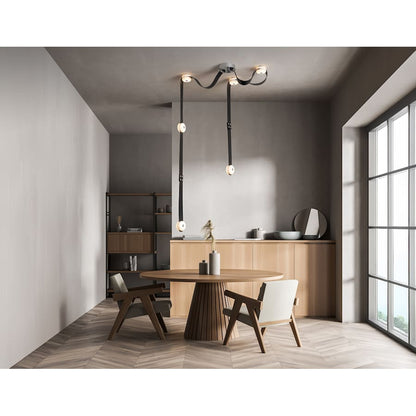 Hubbardton Forge SNAPS 58" Wide Pendant