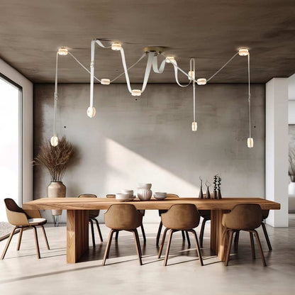 Hubbardton Forge SNAPS 34" Wide Linear Pendant