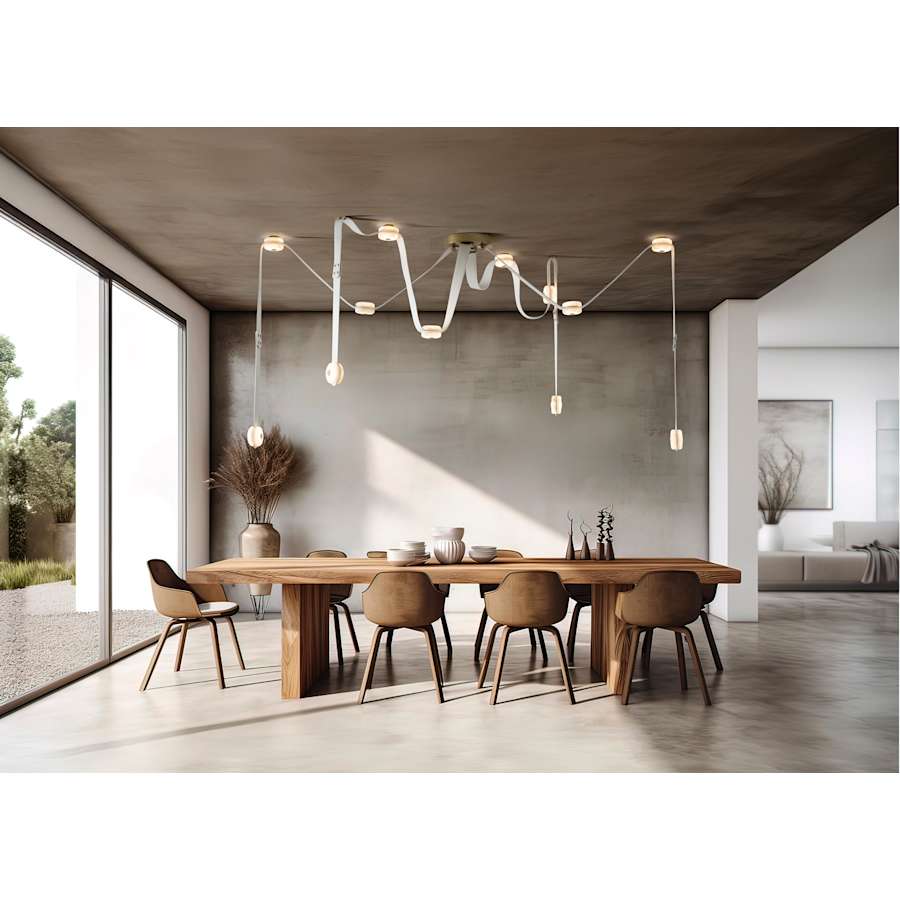 Hubbardton Forge SNAPS 34" Wide Linear Pendant