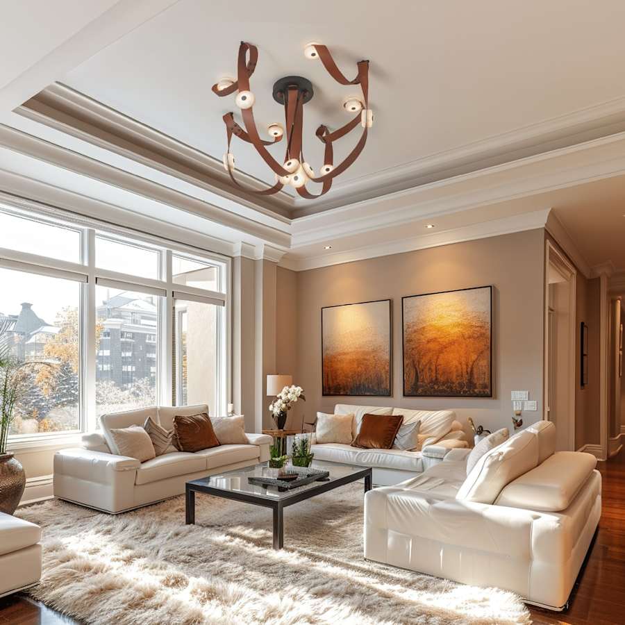 Hubbardton Forge SNAPS 34" Wide Linear Pendant
