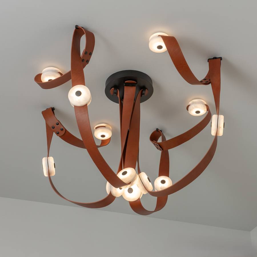 Hubbardton Forge SNAPS 34" Wide Linear Pendant