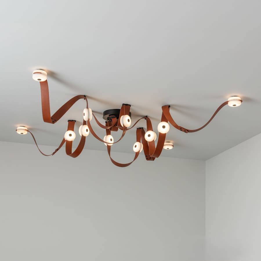 Hubbardton Forge SNAPS 34" Wide Linear Pendant