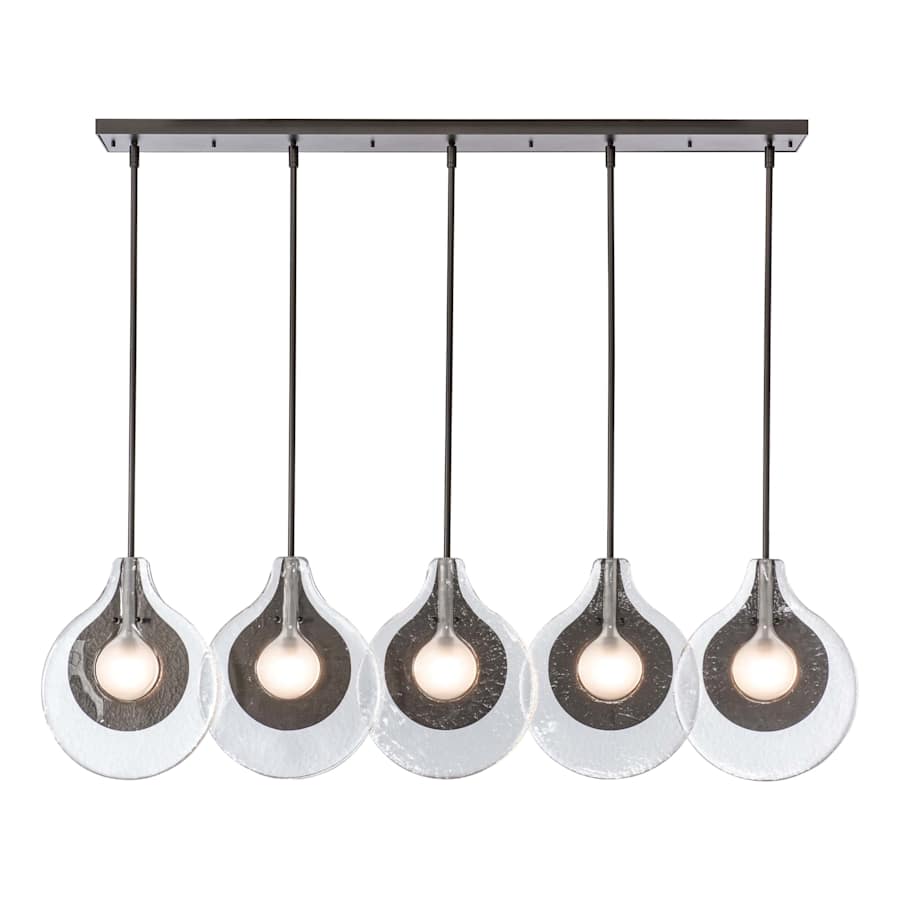 Hubbardton Forge Veneto 5 Light 54" Wide Linear Pendant