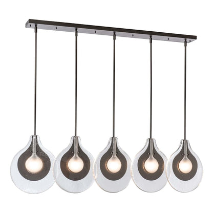 Hubbardton Forge Veneto 5 Light 54" Wide Linear Pendant