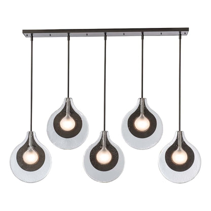 Hubbardton Forge Veneto 5 Light 54" Wide Linear Pendant