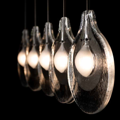 Hubbardton Forge Veneto 5 Light 54" Wide Linear Pendant