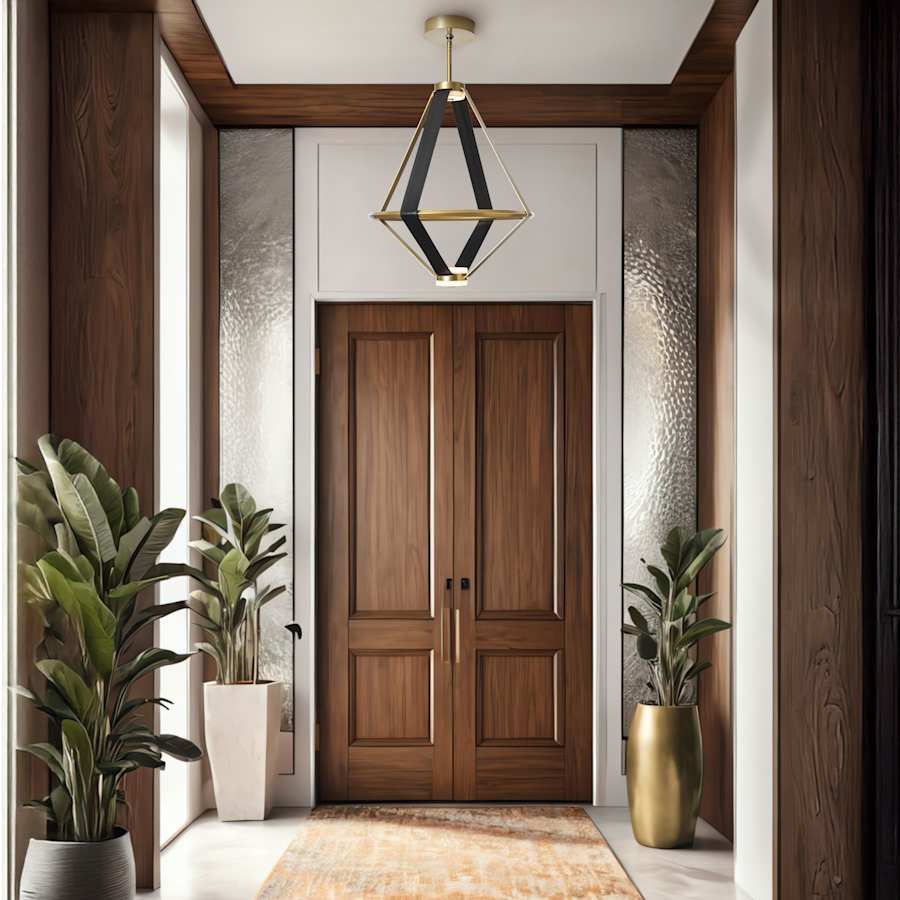 Hubbardton Forge Aspen 15" Wide Pendant