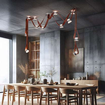 Hubbardton Forge SNAPS 35" Wide Linear Pendant