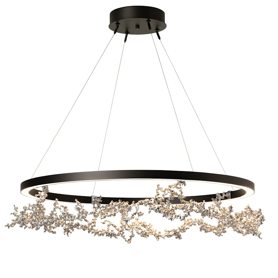 Hubbardton Forge Coral 41" Wide LED Abstract Pendant