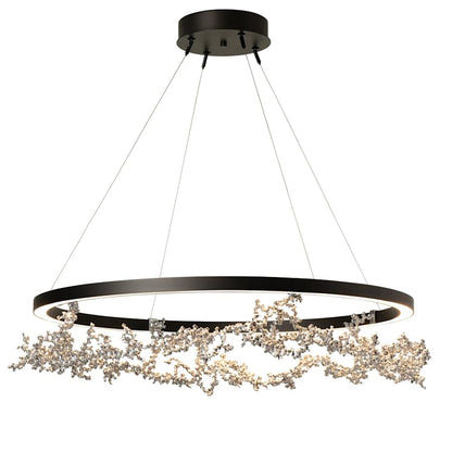 Hubbardton Forge Coral 41" Wide LED Abstract Pendant