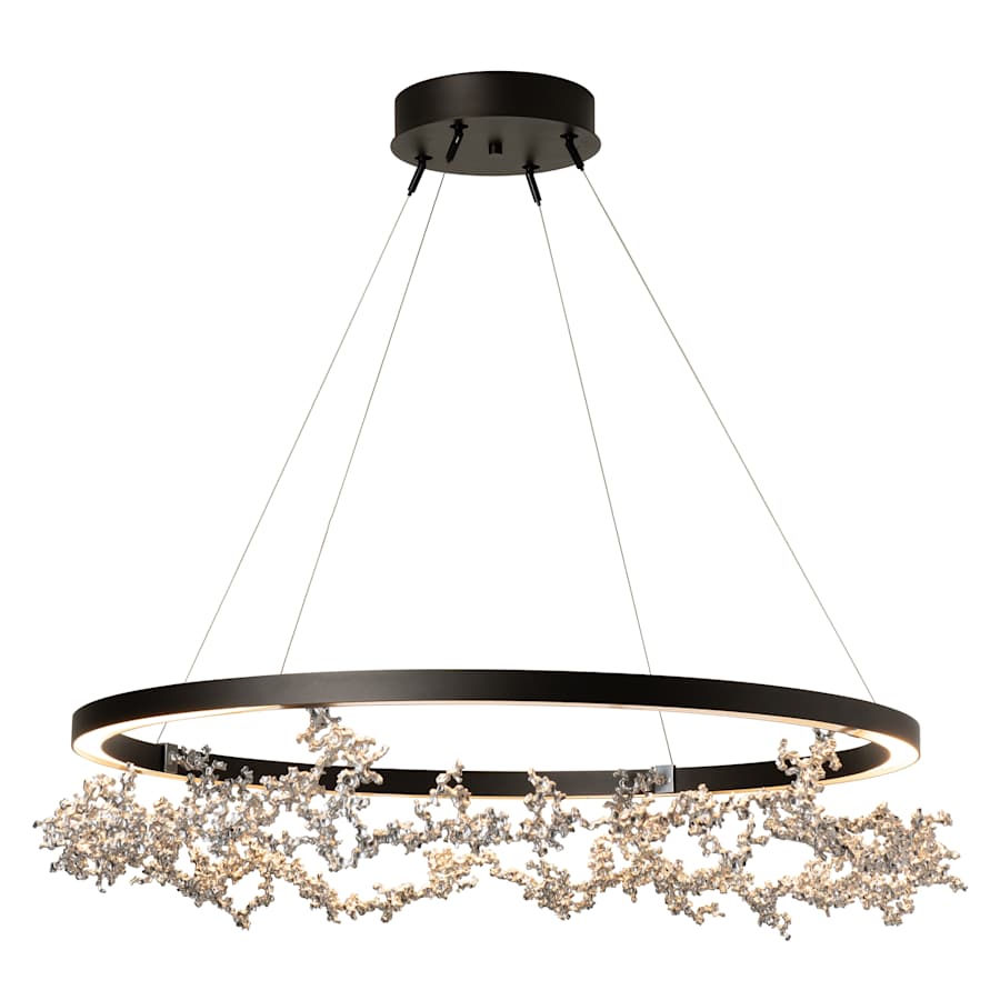 Hubbardton Forge Coral 41" Wide LED Abstract Pendant