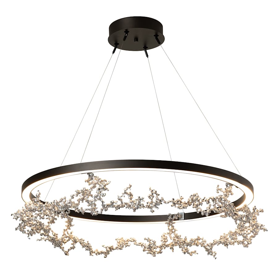 Hubbardton Forge Coral 41" Wide LED Abstract Pendant
