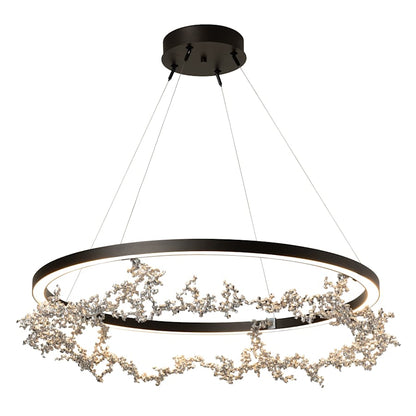 Hubbardton Forge Coral 41" Wide LED Abstract Pendant