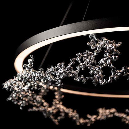 Hubbardton Forge Coral 41" Wide LED Abstract Pendant