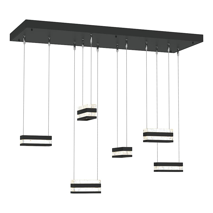Hubbardton Forge Art Alchemy 34" Wide Linear Pendant