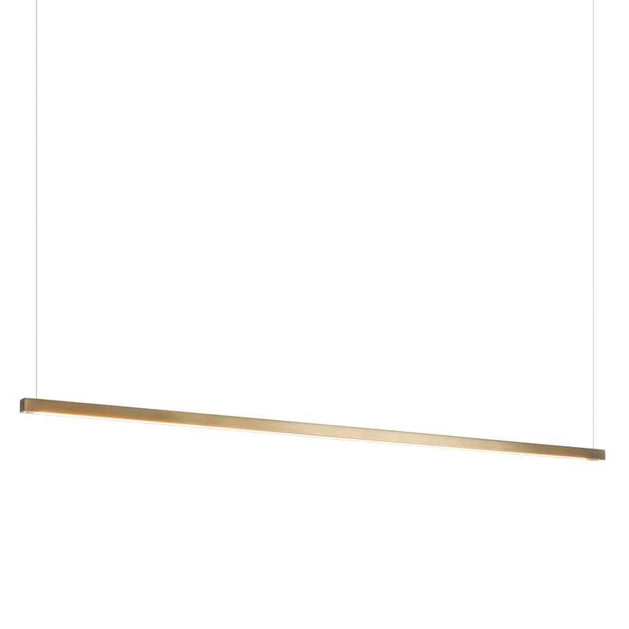 Hubbardton Forge Ingot 1" Wide Suspension Linear Pendant