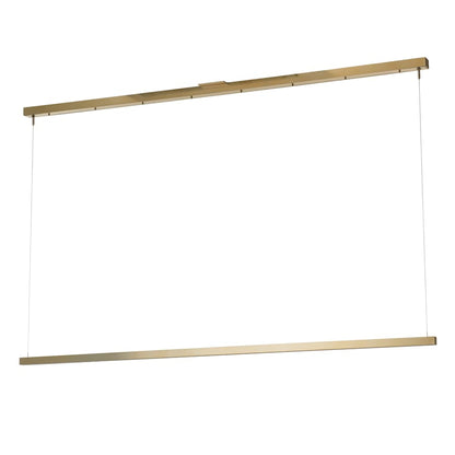 Hubbardton Forge Ingot 1" Wide Suspension Linear Pendant
