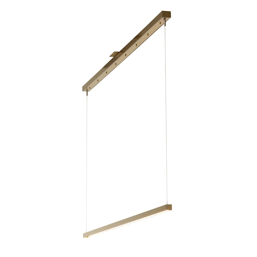 Hubbardton Forge Ingot 1" Wide Suspension Linear Pendant