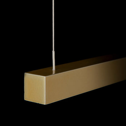 Hubbardton Forge Ingot 1" Wide Suspension Linear Pendant