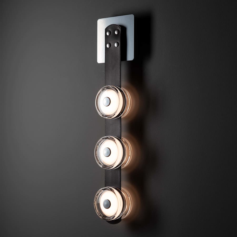 Hubbardton Forge Snaps 25" Tall LED Wall Sconce