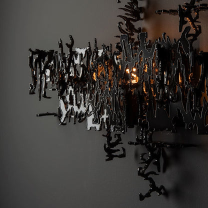 Hubbardton Forge Brutus 2 Light 17" Tall Wall Sconce