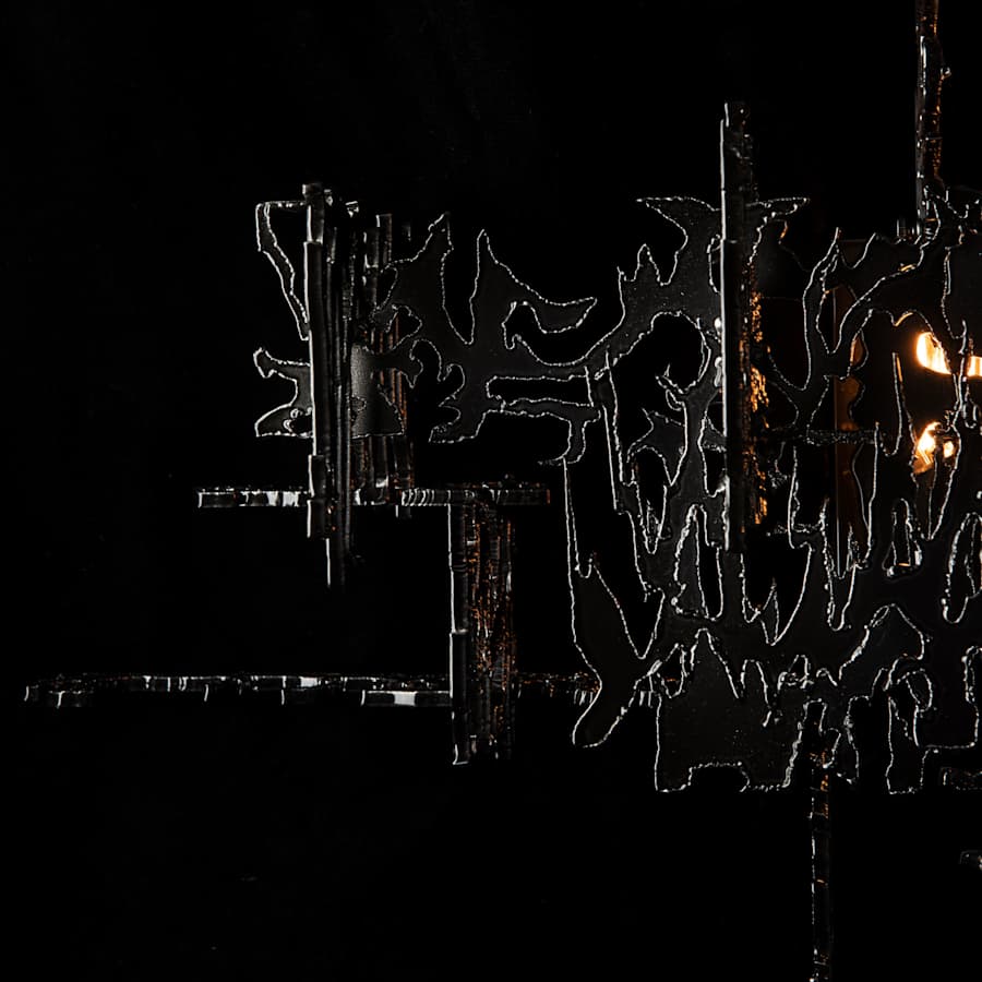 Hubbardton Forge Brutus 2 Light 17" Tall Wall Sconce