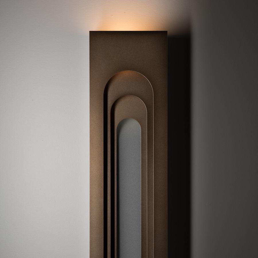 Hubbardton Forge Art Alchemy 2 Light 40" Tall Outdoor Wall Sconce