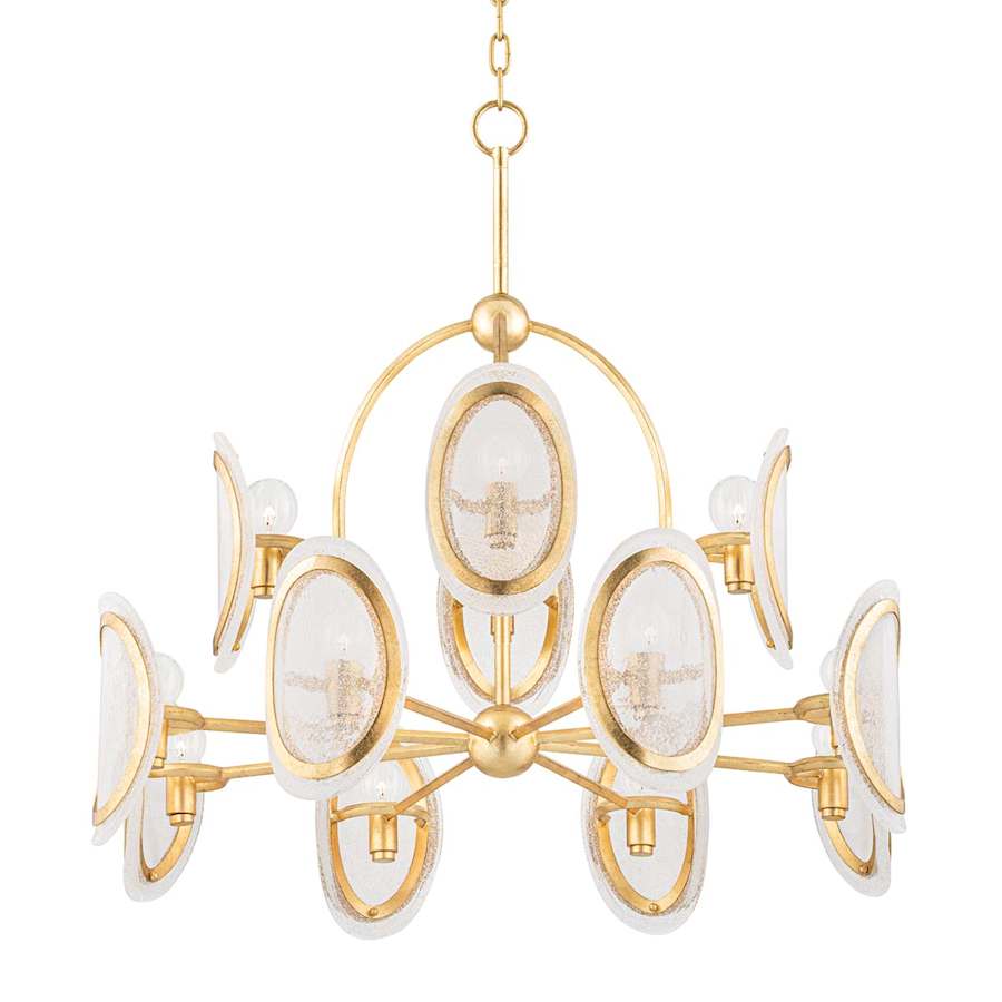 Hudson Valley Lighting Danes 12 Light 34" Wide Chandelier