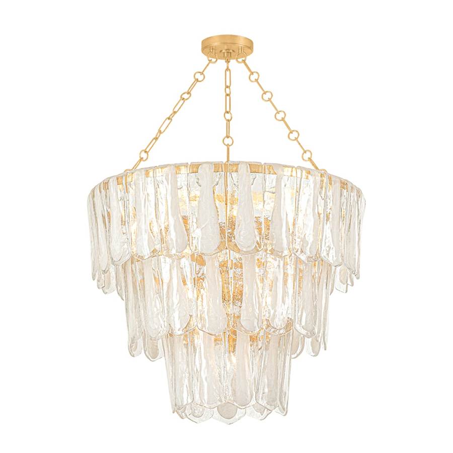 Hudson Valley Lighting Tappan 13 Light 34" Wide Waterfall Chandelier