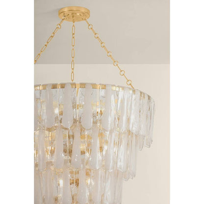 Hudson Valley Lighting Tappan 21 Light 42" Wide Waterfall Chandelier