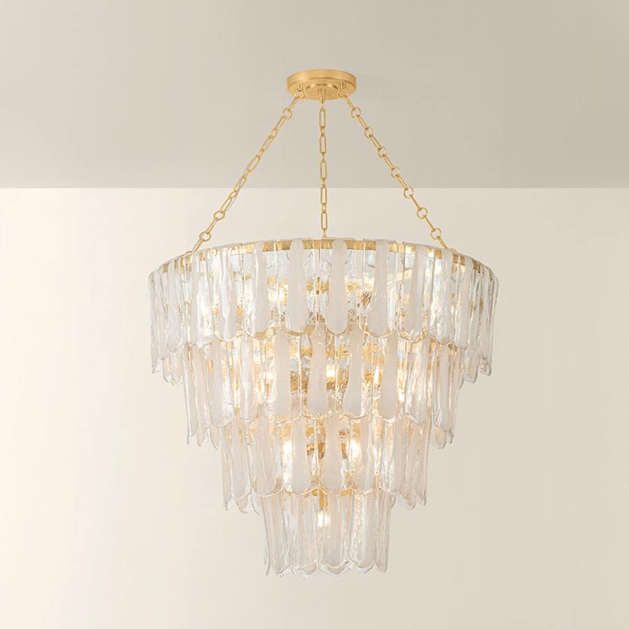 Hudson Valley Lighting Tappan 21 Light 42" Wide Waterfall Chandelier