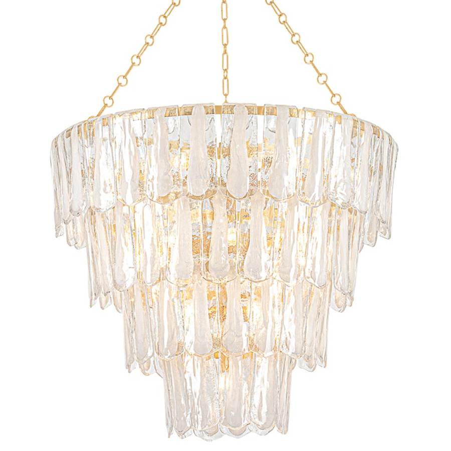 Hudson Valley Lighting Tappan 21 Light 42" Wide Waterfall Chandelier