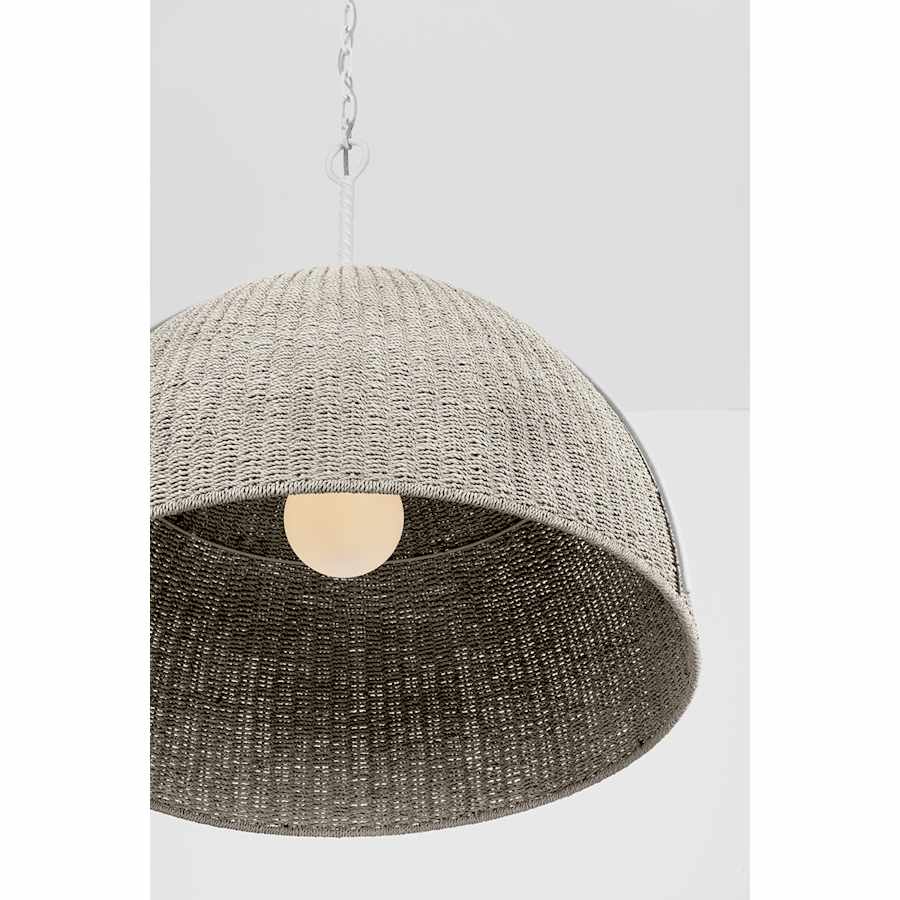 Hudson Valley Lighting Woodlawn 29" Wide Pendant with Rope Shade