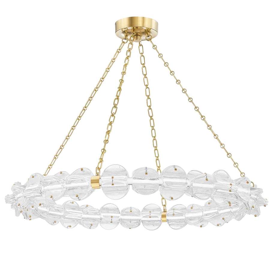 Hudson Valley Lighting Lindley 38" Wide LED Ring Chandelier
