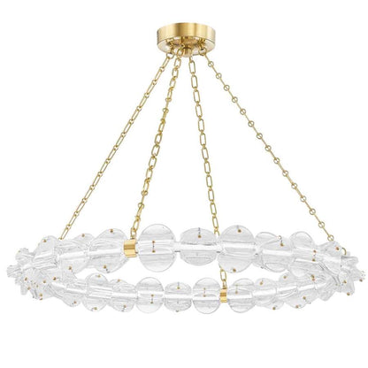 Hudson Valley Lighting Lindley 38" Wide LED Ring Chandelier