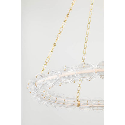 Hudson Valley Lighting Lindley 38" Wide LED Ring Chandelier