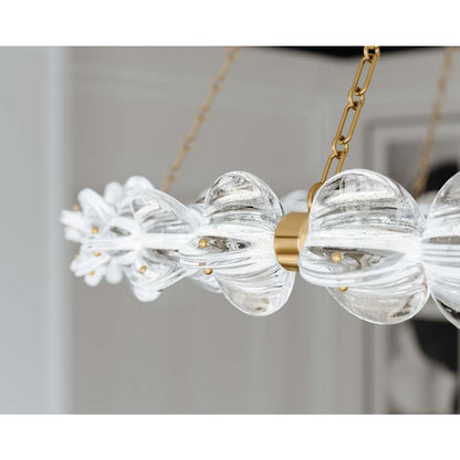 Hudson Valley Lighting Lindley 55" Wide LED Ring Chandelier