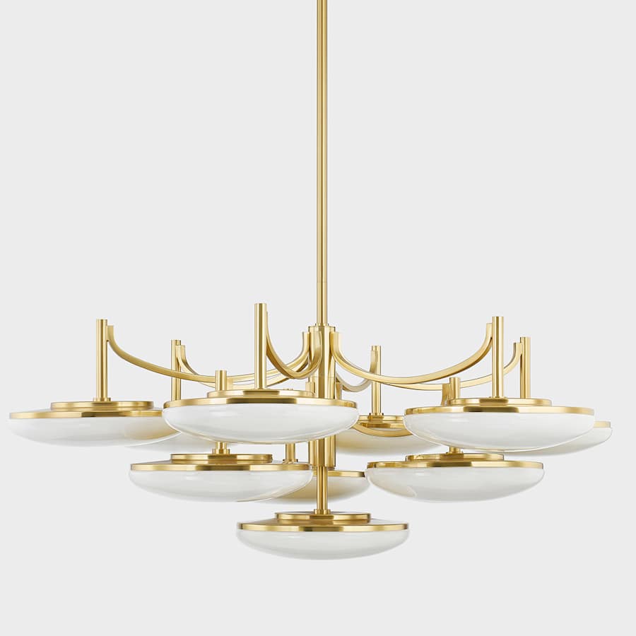 Hudson Valley Lighting Bregman 10 Light 31" Wide Flush Mount Ceiling Fixture
