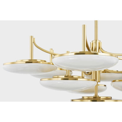 Hudson Valley Lighting Bregman 10 Light 31" Wide Flush Mount Ceiling Fixture
