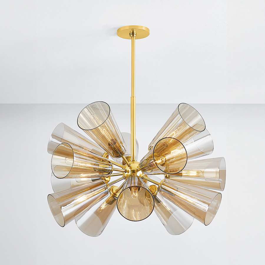 Hudson Valley Lighting Hartwood 15 Light 32" Wide Sputnik Chandelier