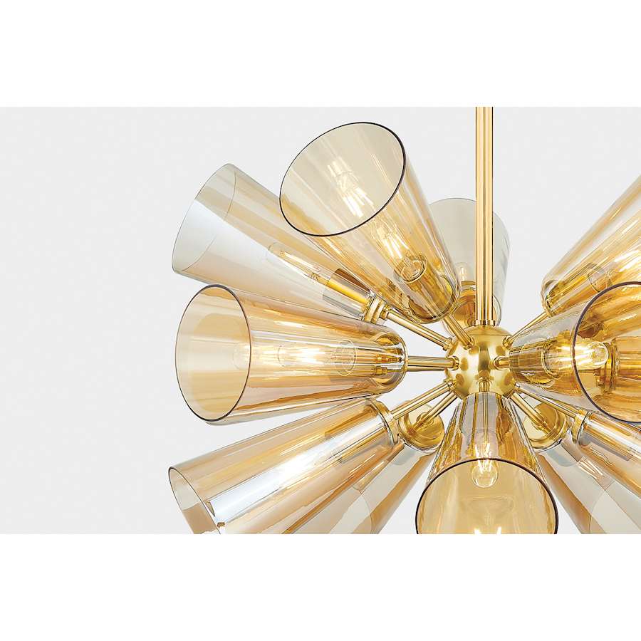 Hudson Valley Lighting Hartwood 15 Light 32" Wide Sputnik Chandelier